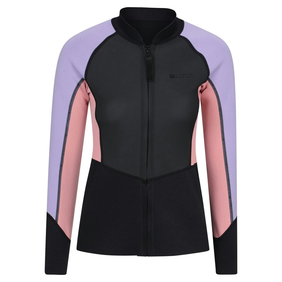 Mountain Warehouse Womens/Ladies Lamorna Long-Sleeved Rash Guard - Purple - 18 UK
