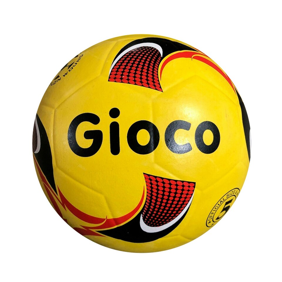 Gioco Moulded Football - Yellow - 5