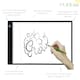 image 2 of PURElite LED Ultra-Thin Light Box - A4 Pad for Tracing & Crafts, 3 Brightness Settings, Mains & USB Operated