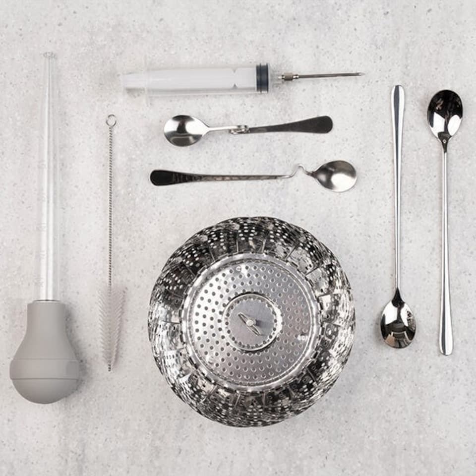 image 1 of Just The Thing Pack Of 2 Stainless Steel Ice Cream Spoons