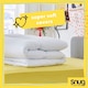 image 7 of Snug Just Right 10.5 Tog Duvet, All Seasons | White