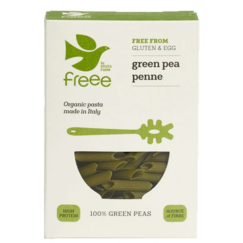 Organic Gluten Free Green Pea Penne 250g (Freee by Doves Farm)