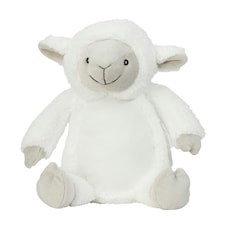 Mumbles Printme Lamb Plush Toy - Cream - 26cm