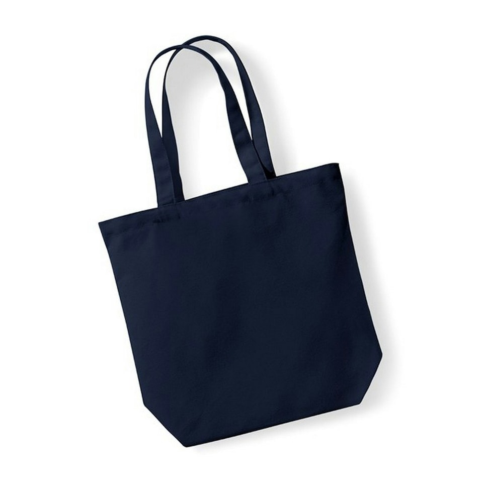 Westford Mill Camden Cotton Fairtrade Tote Bag - French Navy - One Size | Blue