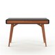 image 4 of Pevensey Office Desk in Black Oak