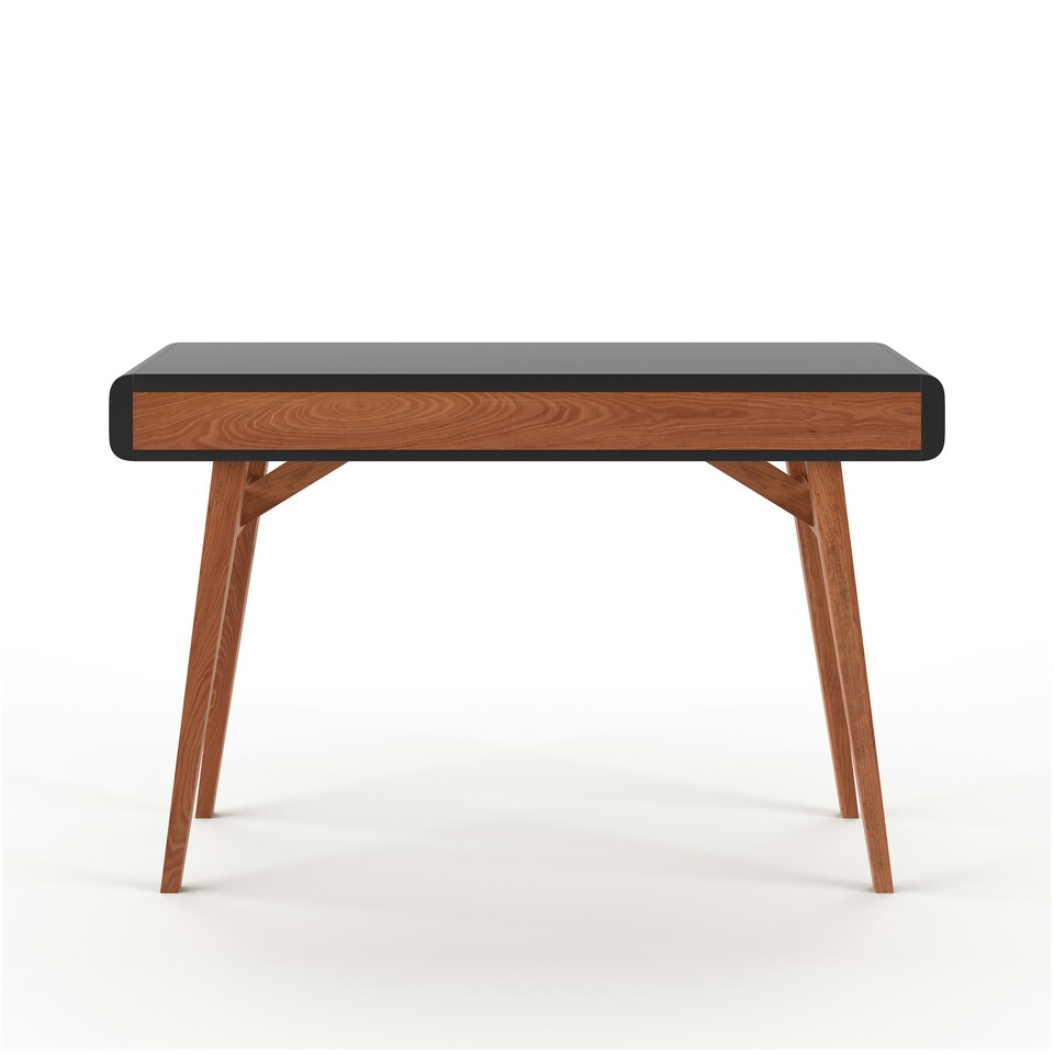 image 1 of Pevensey Office Desk in Black Oak