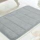 image 5 of Everyday Design Memory Foam Bath Mat Grey 43x61cm