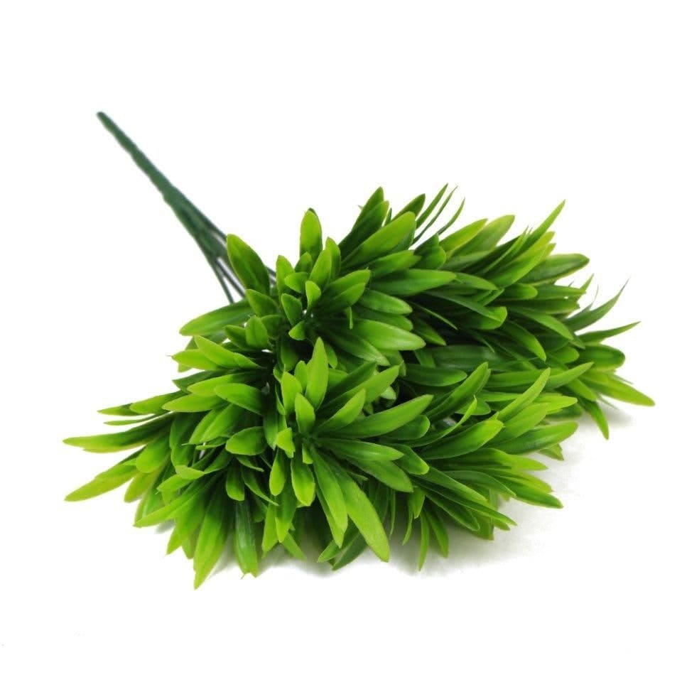 image 1 of Pack of 6 x 30cm Fire Resistant Foliage Mini Leaf Stem
