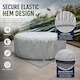 image 7 of Hot Tub Spa 6 Person Hot Tub Cover Cap Outdoor Garden Patio Furniture Safety Protector, Grey, 195x100x70Cm