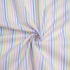 Multicoloured Printed Polycotton Fabric for Dressmaking, 112.5cm / 44" Wide - per metre