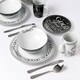 image 2 of 16pc Good Food - made with love Dinner Set