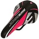 image 3 of AWE Unisex-Youth Junior MTB Pink/Black/Silver Bike Seat/Saddle With Steel Rails