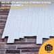image 6 of NOVECRAFTO 3D Slim Stone Wall Panels – 6 PVC Sheets, Covers 2.76 sqm (29.76 sq ft), 96x48cm Each – Grey Slim Brick Effect Cladding, Moisture Resistant