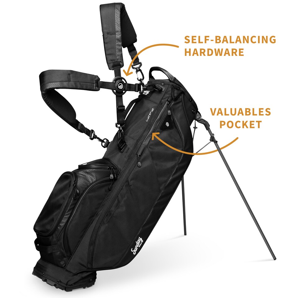 image 1 of Ryder Golf Bag - Matte Black