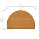 image 3 of Nicola Spring Coir Half Moon Door Mat - 60 x 40cm - Classic
