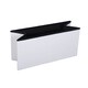 image 8 of HOMCOM Storage Ottoman Tool Box Faux Leather Folding Bench Foot Rest, White