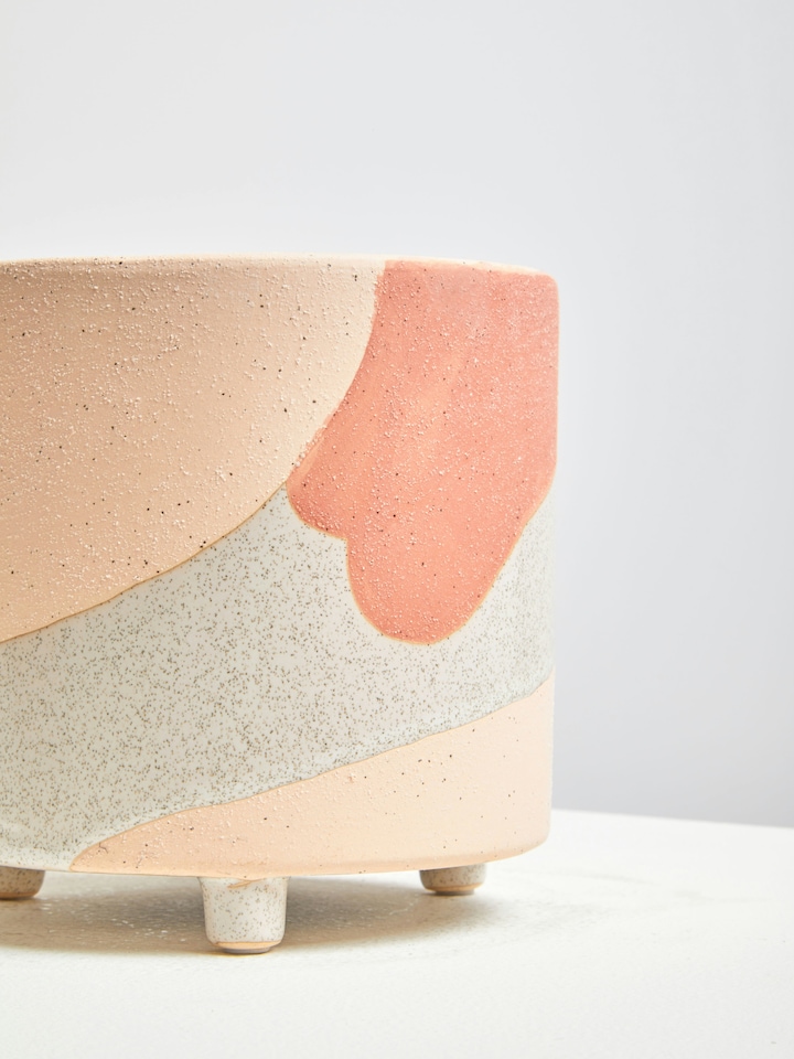 image 1 of Orsina - Large Ceramic Planter, Indoor Ceramic Planter for Modern Home Decor, Stylish Flower Pots for Indoor