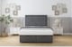 image 1 of Sloomy Lancaster Armour Coniston Ottoman Bed With Mattress With 26" Strutted Headboard 4' Small Double