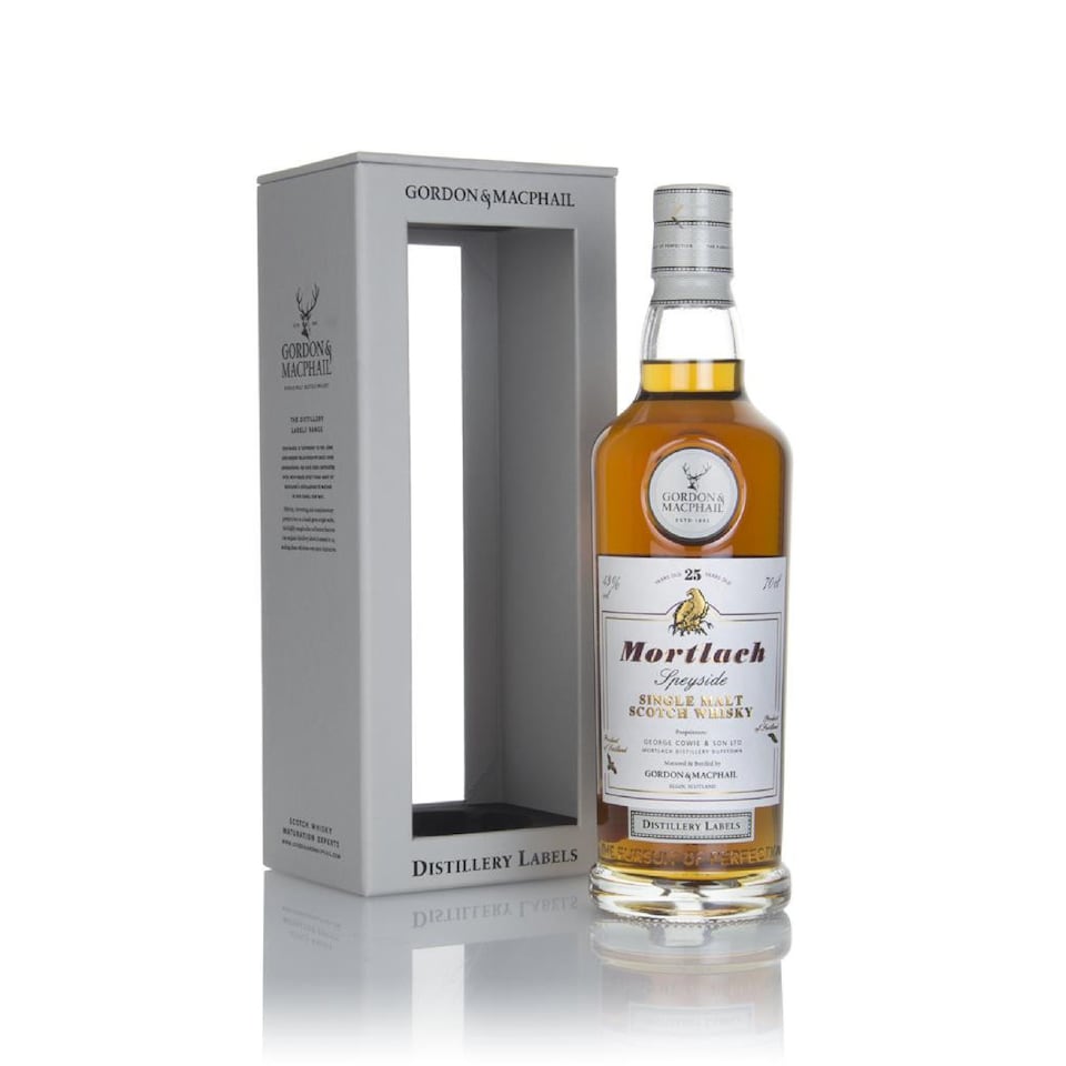 image 1 of Mortlach - Gordon & MacPhail Distillery Labels Single Malt Scotch 25 year old Whisky
