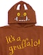 image 5 of The Gruffalo Kids Towel Poncho | Brown Bath Towel For Boys & Girls with 3D Ears | Woodlands Story Book Swimwear | Hooded Graphic Beach Cover Up | Cosy Swim Accessory Gift for Children