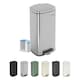image 1 of 50L Pedal Bin Kitchen & Bathroom Household Rubbish Office Waste Bin Stainless Steel
