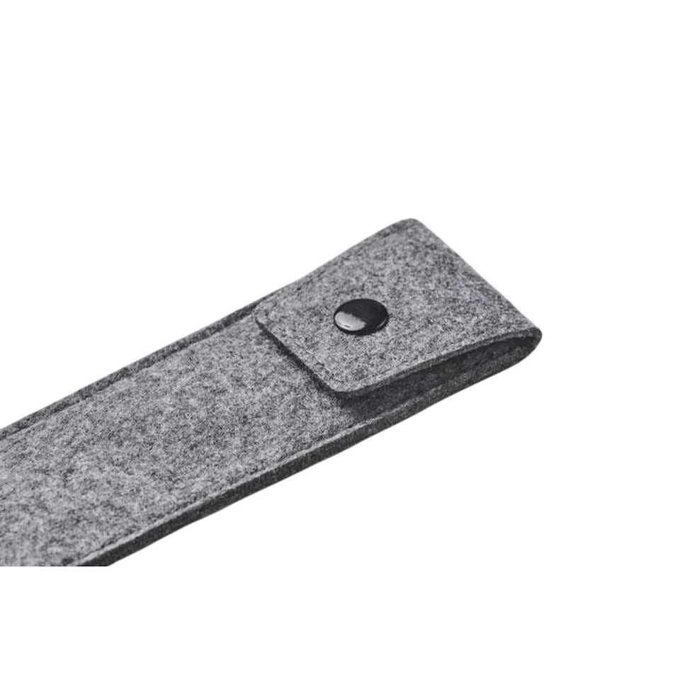 image 1 of MidOcean Cencil RPET Felt Pencil Case - Grey - One Size Grey