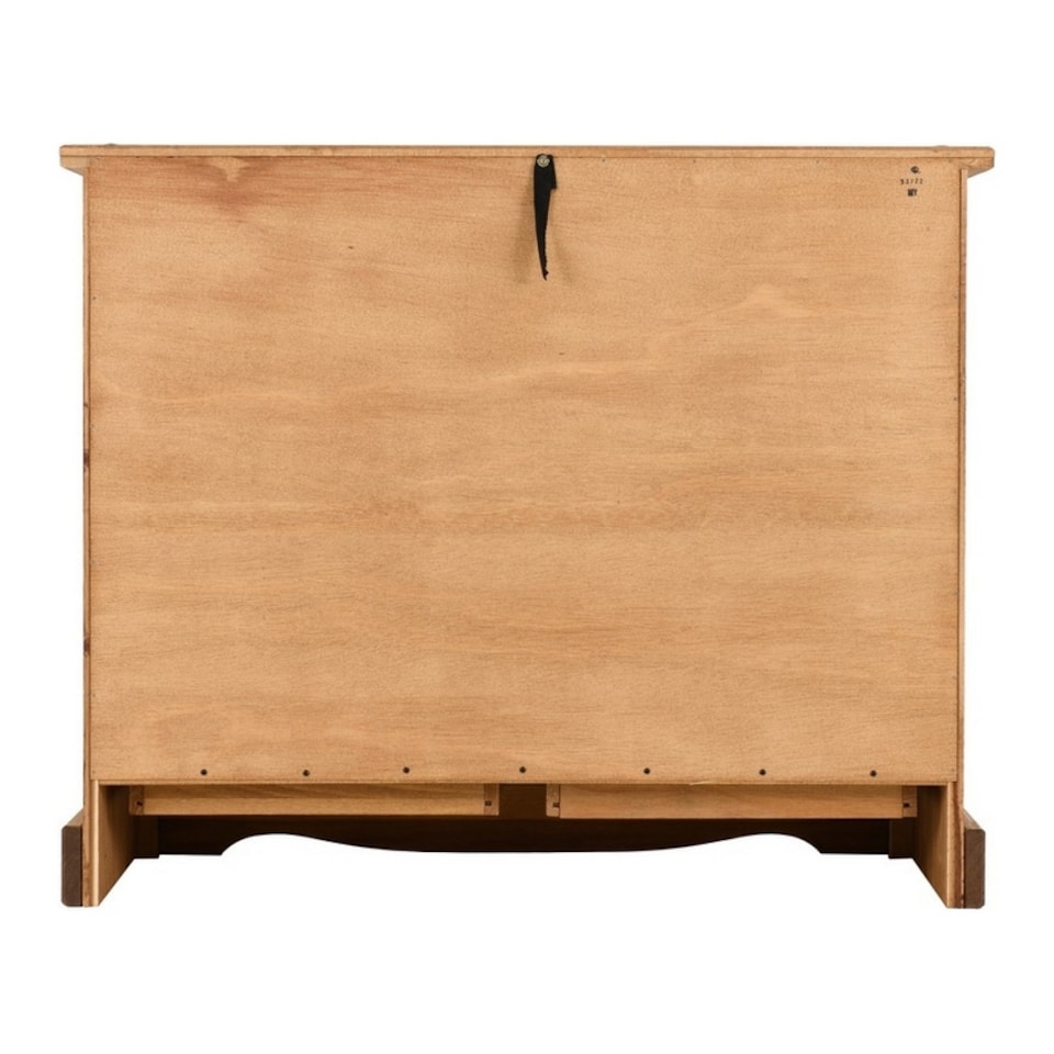 image 1 of Corona 4+3+2 Drawer Merchant Chest - L45.5 x W101 x H82.5 cm - Distressed Waxed Pine