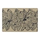 image 2 of JVL Elegance Machine Washable Entrance Doormat, 50x75cm - Flowers