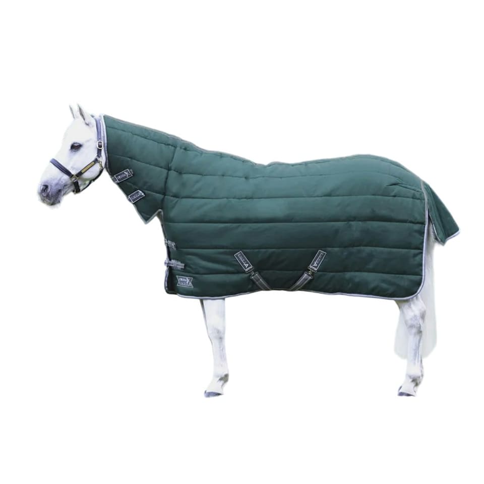 image 1 of StormX Empra Combi Combo Neck 300g Horse Stable Rug - Green - 5´ 6"