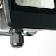 image 2 of ValueLights LED 10w IP65 Black Outdoor Garden Flood Wall Light In Cool White