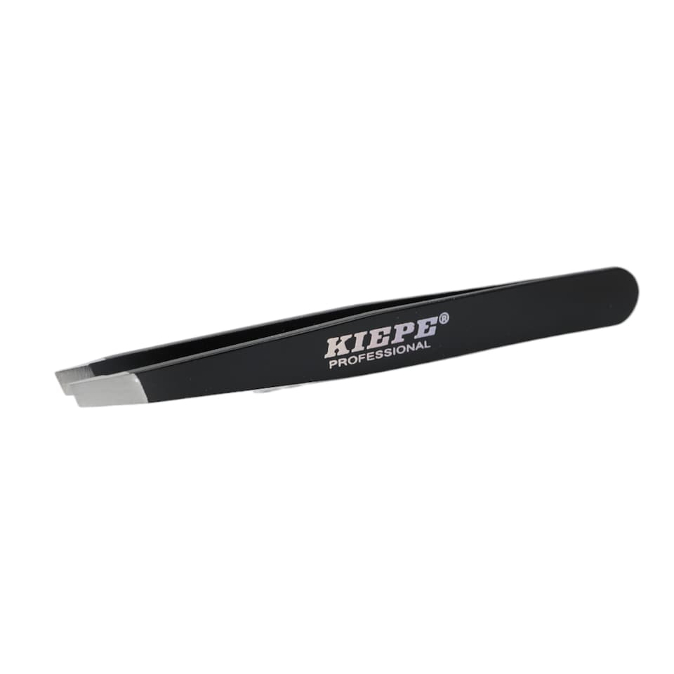 image 1 of Kiepe - Tweezer Oblique Tip Black 10cm