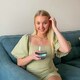 image 3 of Asobu Stemless Wine Glass with Insulated Stainless Steel Sleeve 444ml Unicorn/Teal