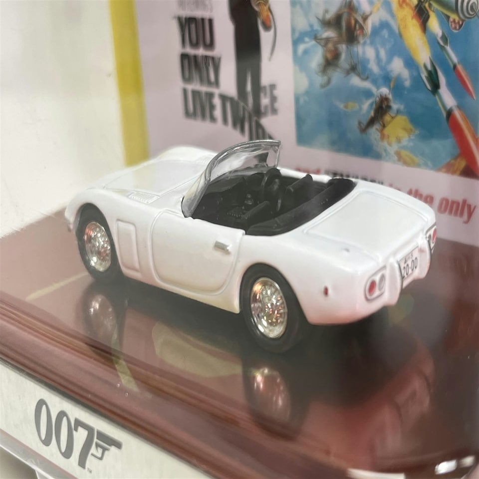 image 1 of James Bond 007 1967 Toyota 2000 GT 1:64 Scale Johnny Lightning JLDR017
