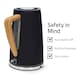 image 6 of Nedis 1.7L Soft Touch Jug Kettle with Wood Effect Handle, Overheat Protection, Removeable Filter, 2.2KW - Matte Black