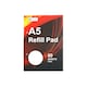 image 1 of 60 Sheets A5 Plain Refill Pad