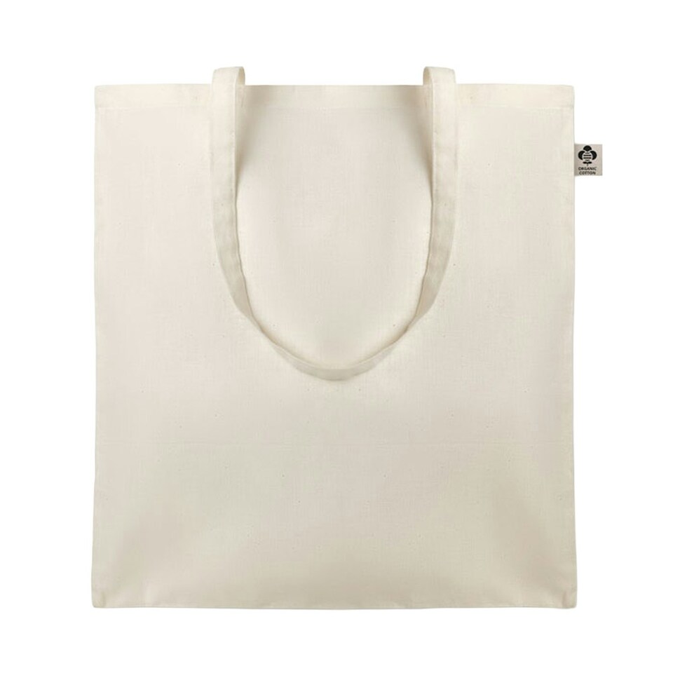 image 1 of MidOcean Cottonel Organic Cotton Tote Bag - Beige - One Size Brown