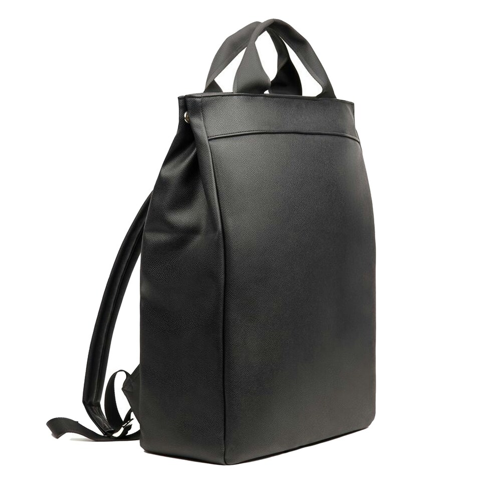 image 1 of Vinga Bermond PU Recycled Backpack - Black - One Size | Black
