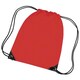 image 2 of Bagbase Premium Gymsac Water Resistant Bag (11 Litres) - Bright Red - One Size Red | One Size