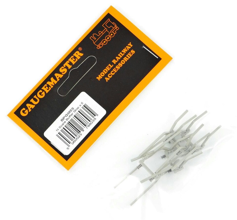 image 1 of Gaugemaster Track Buffer Stops N Scale (5)