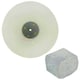 image 1 of G Loose Unstitched Floppy Final Polishing Mop 10 x 0.5" 1 Row With Compound 250g