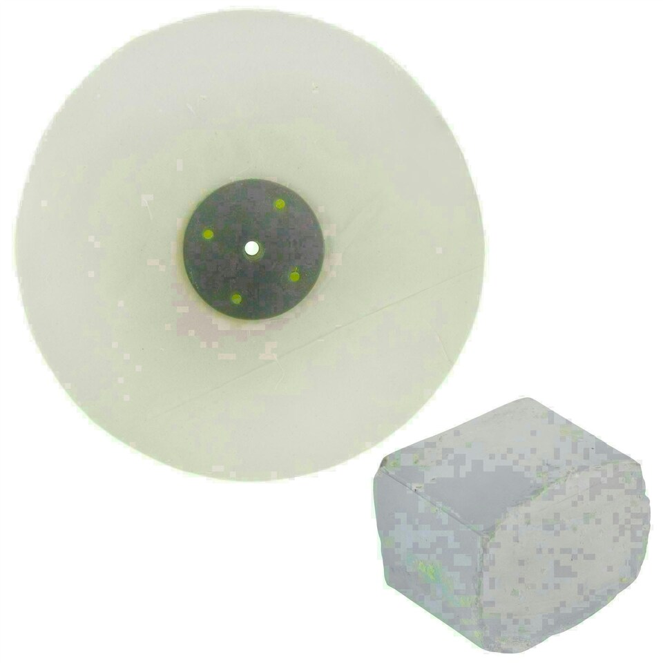 image 1 of G Loose Unstitched Floppy Final Polishing Mop 10 x 0.5" 1 Row With Compound 250g