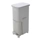 image 6 of Living and Home 30L 2-Tier Dry Wet Separation Trash Bin with Dividers | Grey
