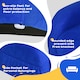 image 5 of HOMCOM 2 In 1 Kids Sofa Chair Bed Folding Couch Flannel Foam for 3-4 years 