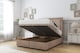 image 2 of Sloomy Lancaster Mink Naples Ottoman Bed With Mattress With 54" Floor Standing Headboard 4' Small Double