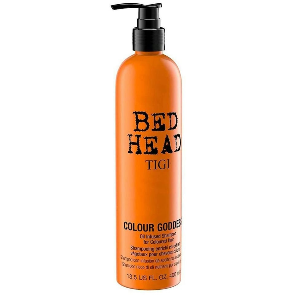 image 1 of Bed Head by TIGI Colour Goddess Shampoo for Coloured Hair 400ml, 2pk