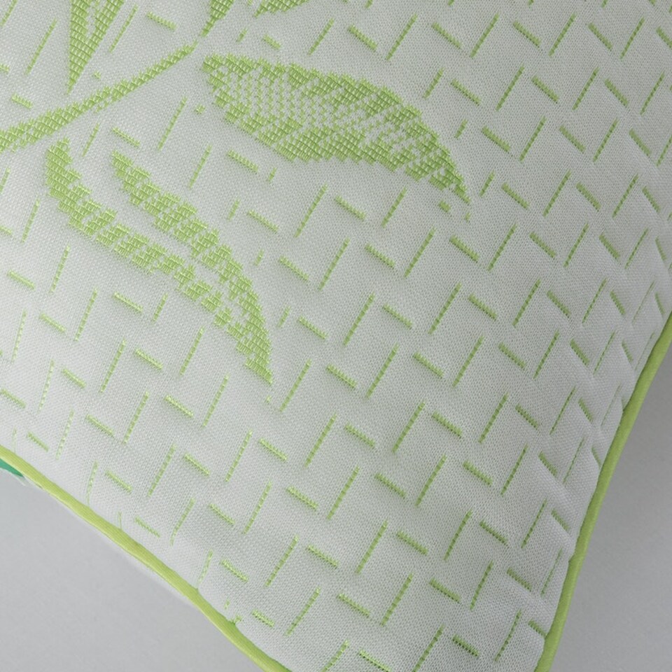 image 1 of Memory Foam V Shape Pillow Orthopedic Maternity Support Soft Cover Green