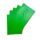 image 1 of Pack of 10 9x7" Frosted Green Exercise Book Covers