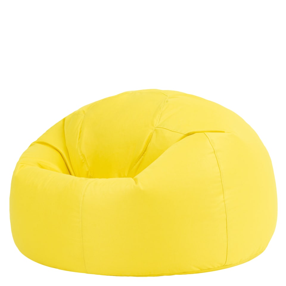 image 1 of Adult Classic Beanbag Outdoor Waterproof Bean bags Ready Filled - Yellow