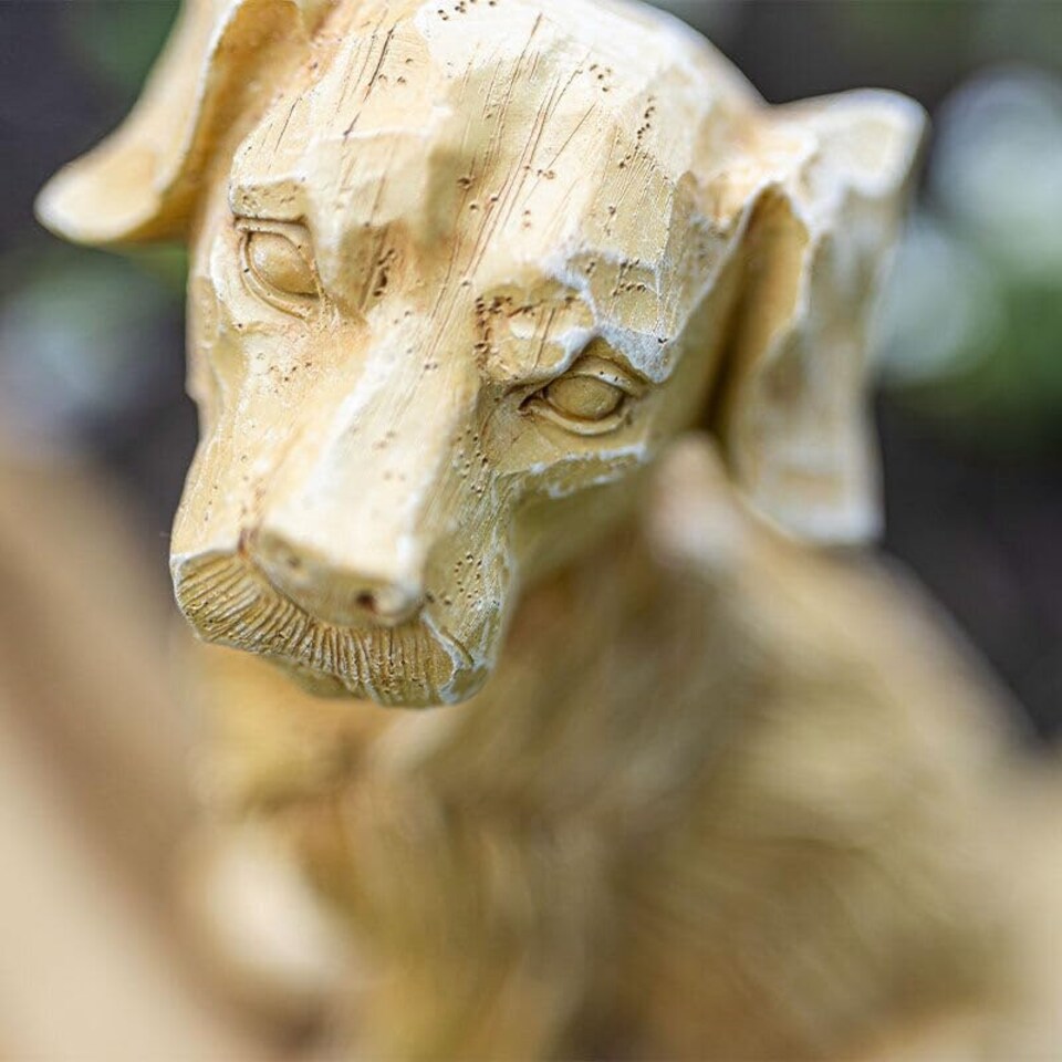image 1 of Marco Paul Dog Garden Ornaments Outdoor Animal Sculpture
