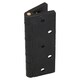 image 4 of Black Reinforced Nylon Plastic Hinge 67x102mm Italian Made Industrial Quality 4PK Black
